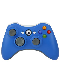 Геймпад беспроводной Controller Wireless Blue (Синий) (Xbox 360)